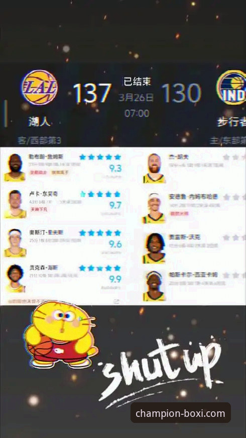 博喜体育赛事直播必备 湖人客场力克步行者,博喜体育赛事直播详解